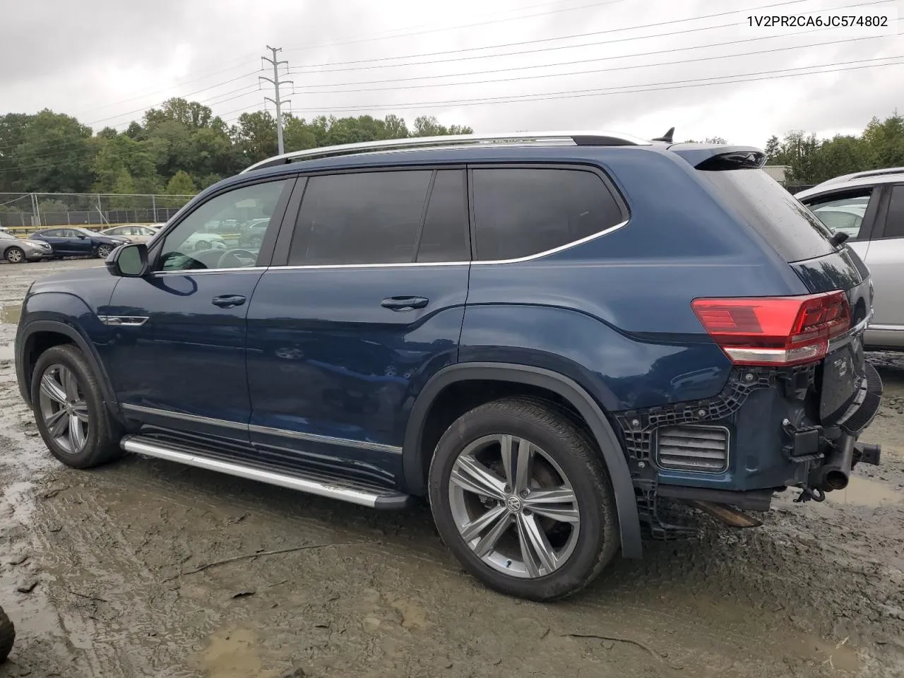 2018 Volkswagen Atlas Se VIN: 1V2PR2CA6JC574802 Lot: 73952764