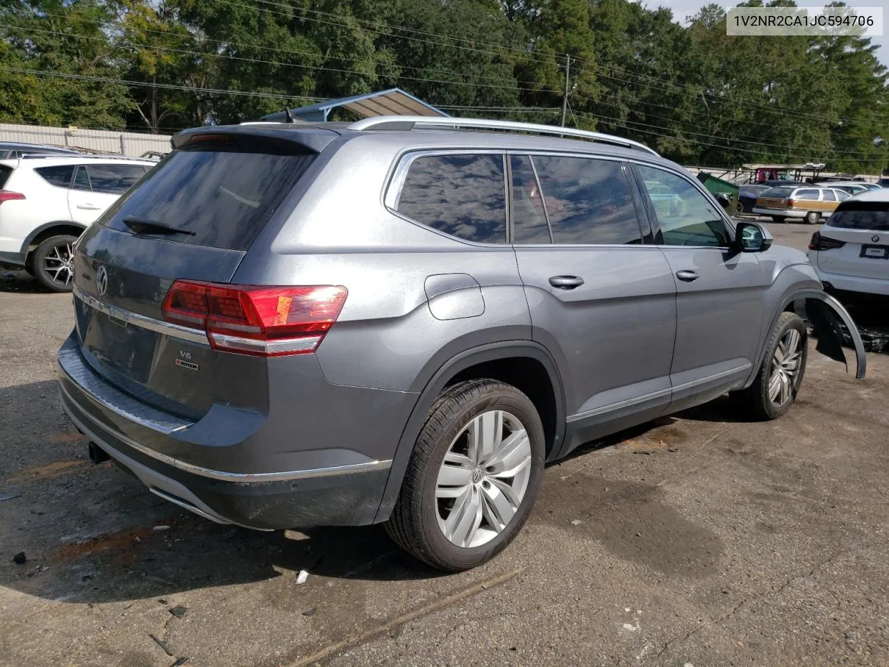 2018 Volkswagen Atlas Sel Premium VIN: 1V2NR2CA1JC594706 Lot: 74145134