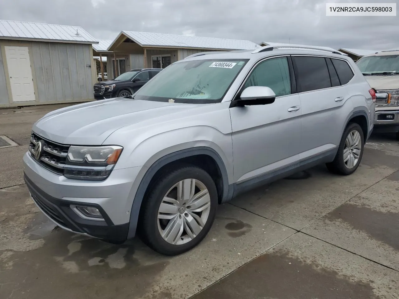 2018 Volkswagen Atlas Sel Premium VIN: 1V2NR2CA9JC598003 Lot: 74368344