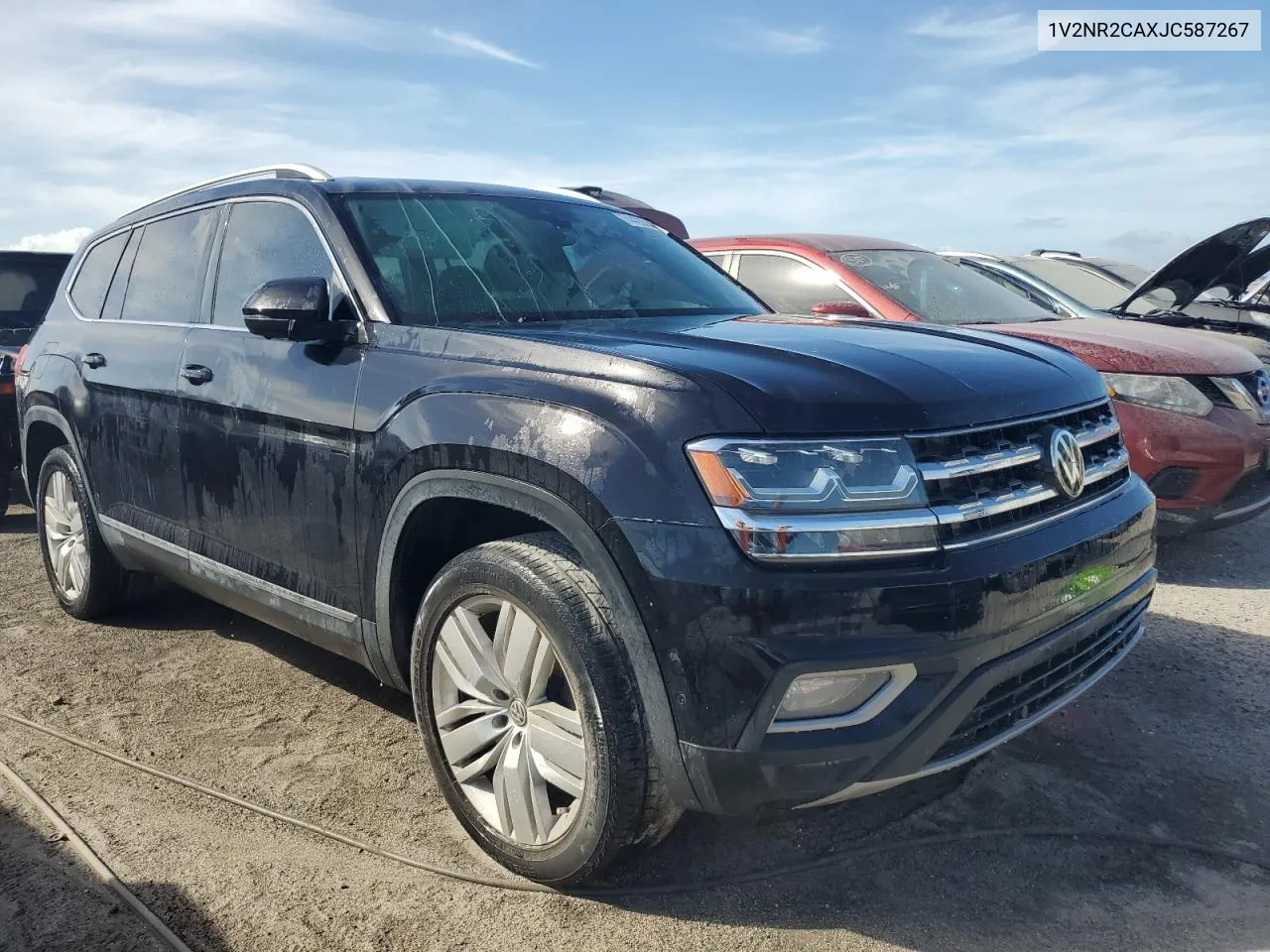 2018 Volkswagen Atlas Sel Premium VIN: 1V2NR2CAXJC587267 Lot: 74426564