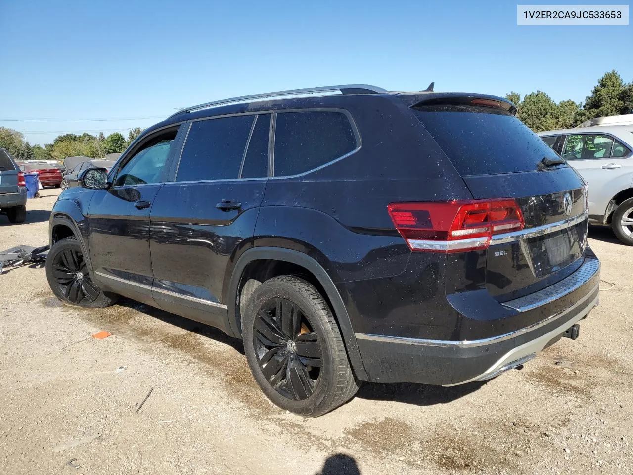 2018 Volkswagen Atlas Sel VIN: 1V2ER2CA9JC533653 Lot: 74547764