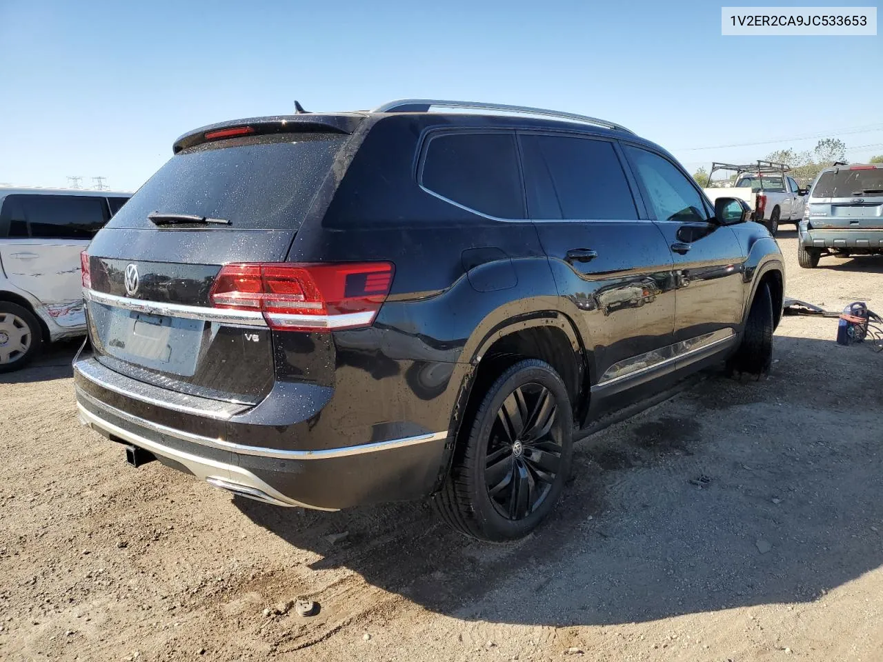 2018 Volkswagen Atlas Sel VIN: 1V2ER2CA9JC533653 Lot: 74547764