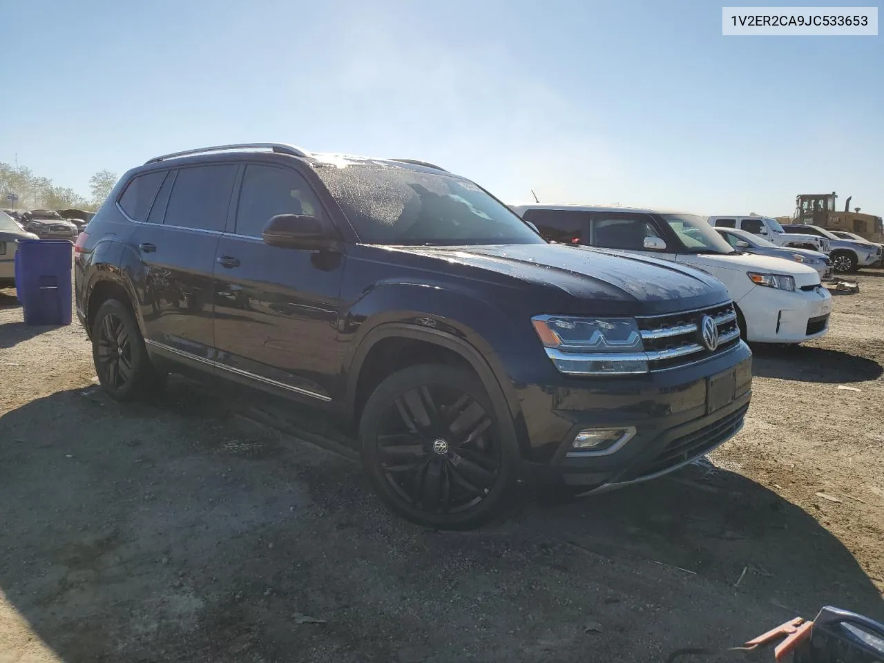 2018 Volkswagen Atlas Sel VIN: 1V2ER2CA9JC533653 Lot: 74547764