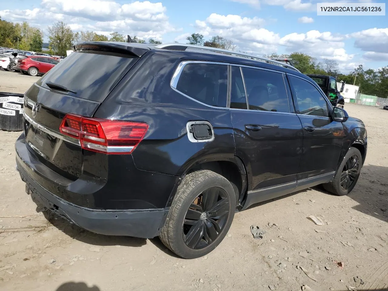 1V2NR2CA1JC561236 2018 Volkswagen Atlas Sel Premium