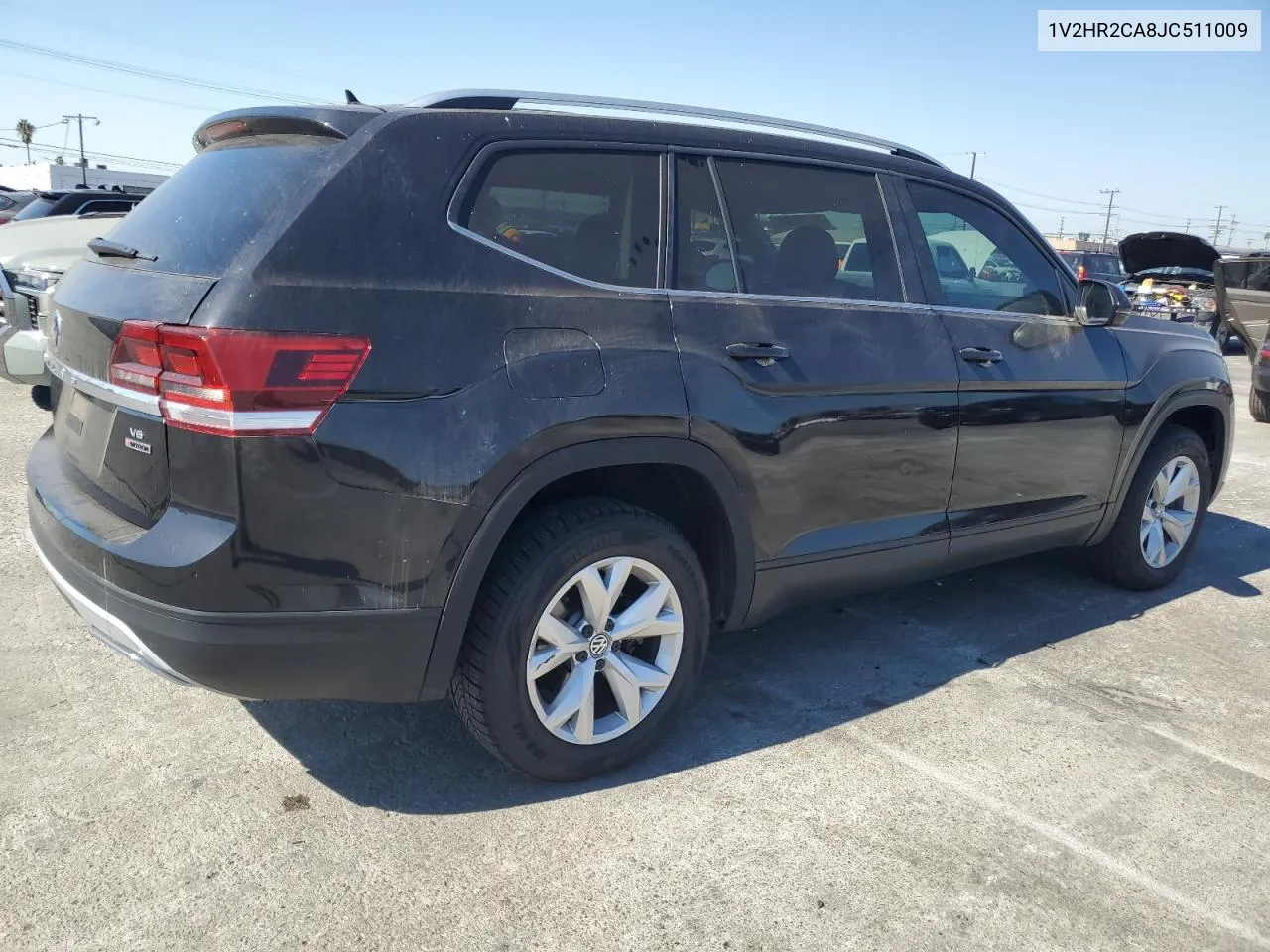 2018 Volkswagen Atlas VIN: 1V2HR2CA8JC511009 Lot: 74730164