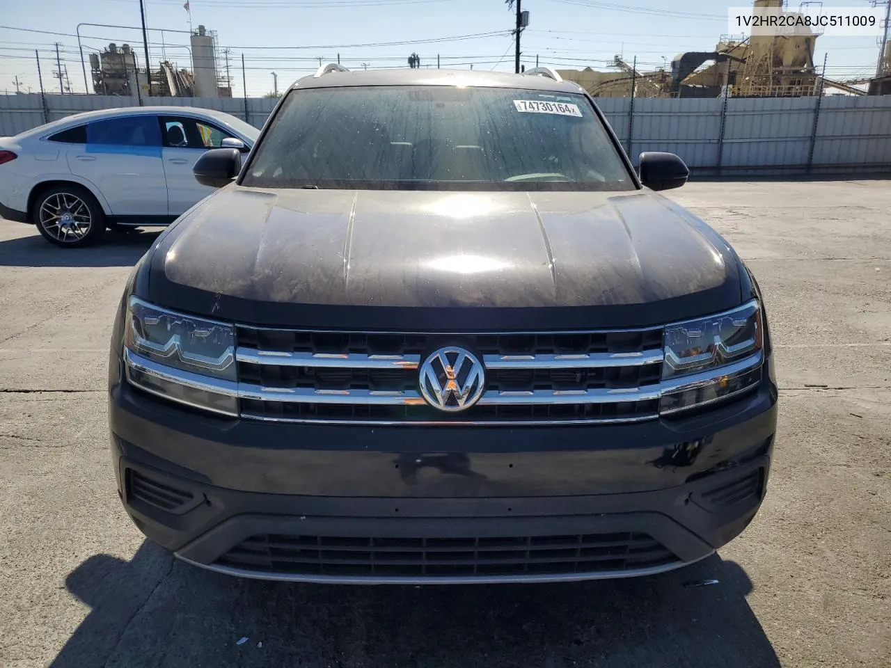 2018 Volkswagen Atlas VIN: 1V2HR2CA8JC511009 Lot: 74730164