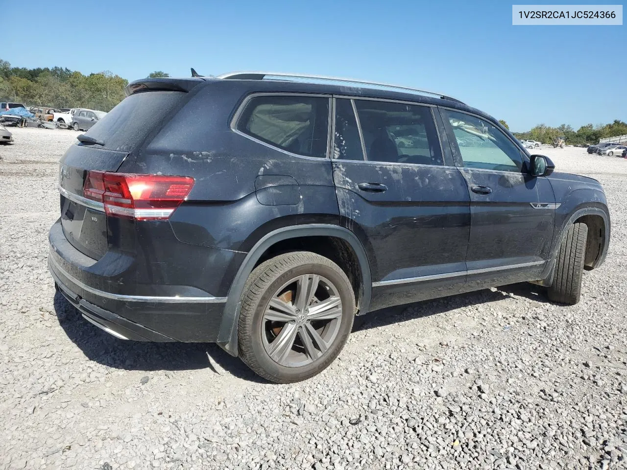 2018 Volkswagen Atlas Sel VIN: 1V2SR2CA1JC524366 Lot: 74943594