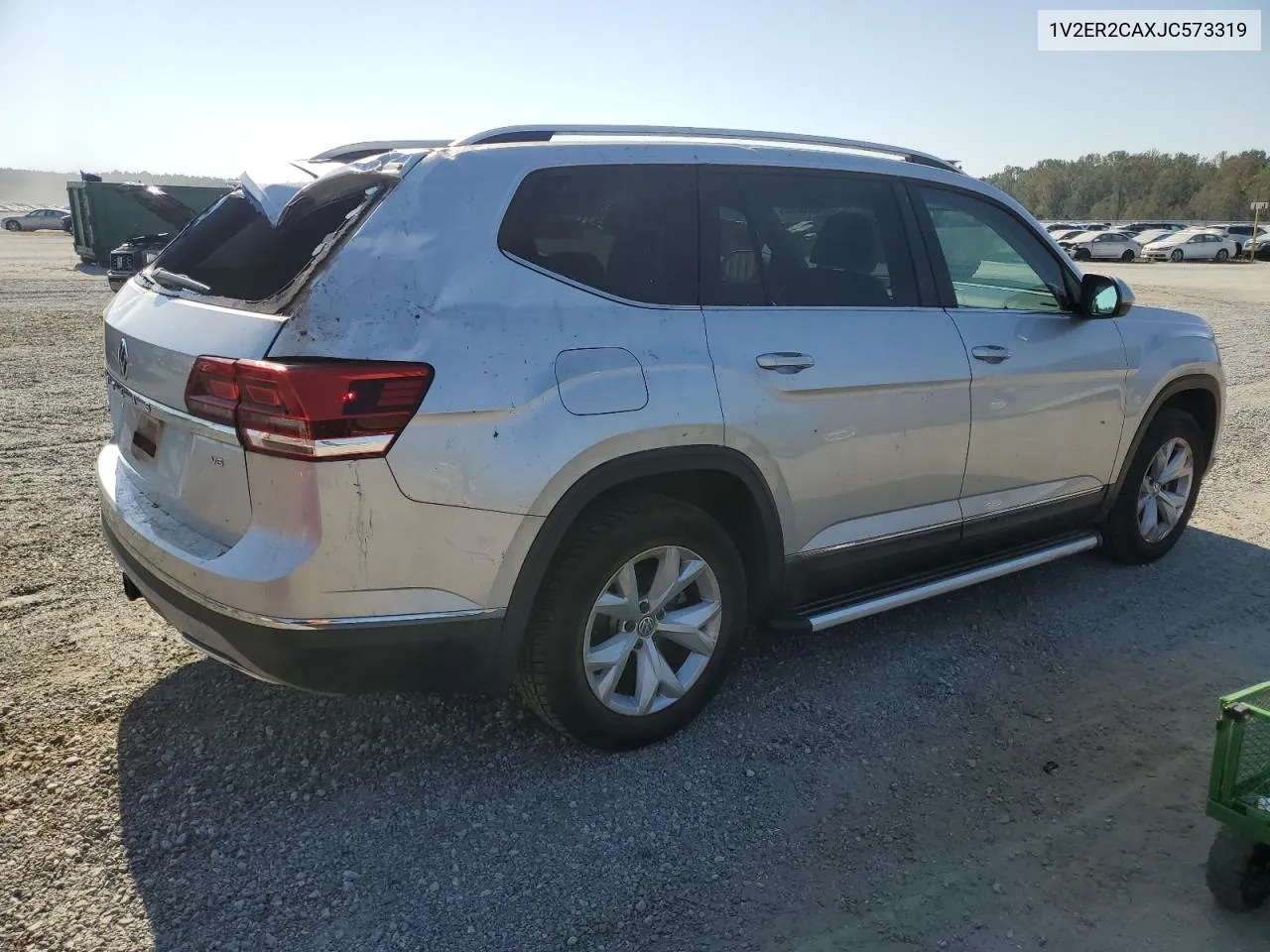 2018 Volkswagen Atlas Sel VIN: 1V2ER2CAXJC573319 Lot: 74953244