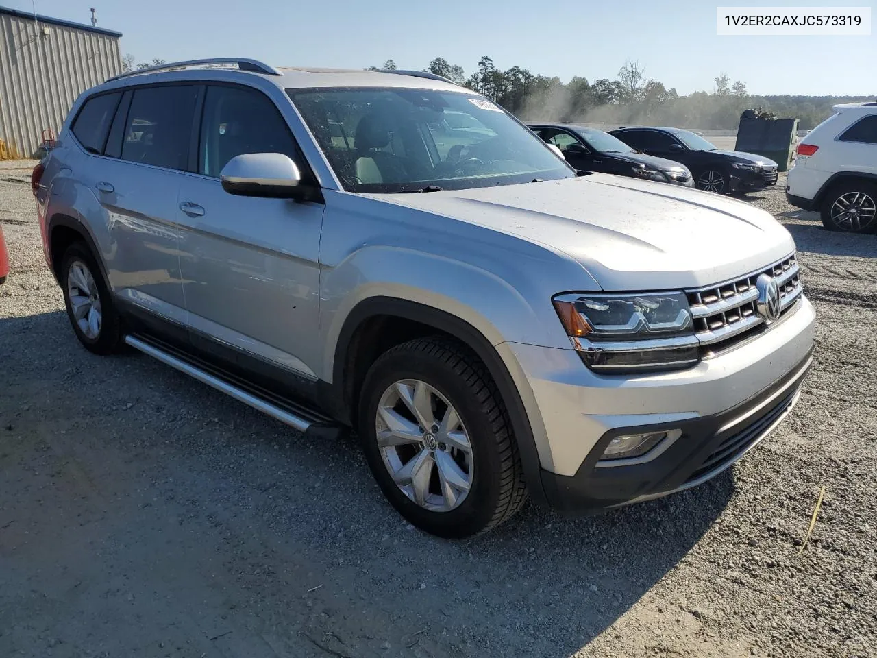 2018 Volkswagen Atlas Sel VIN: 1V2ER2CAXJC573319 Lot: 74953244