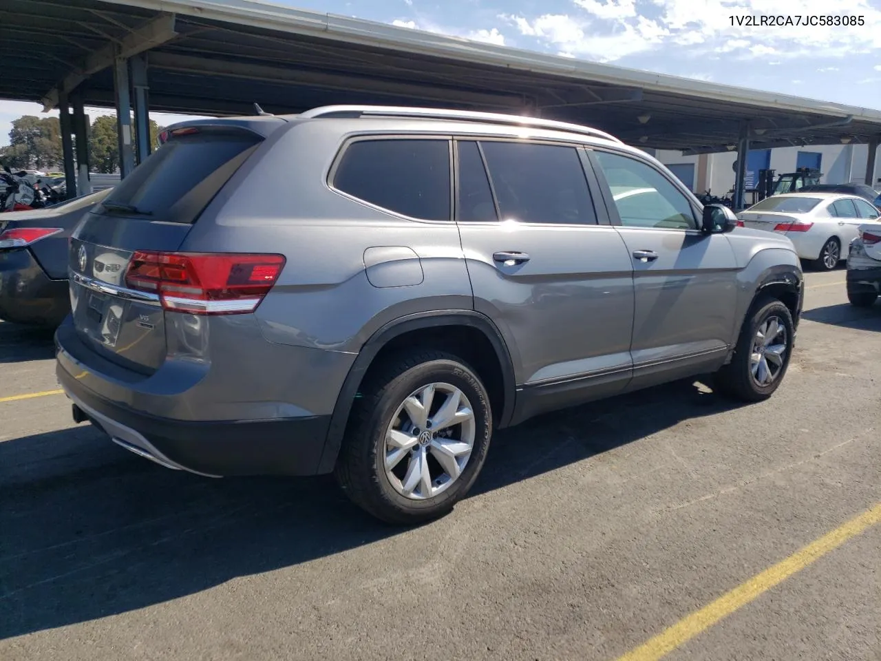 2018 Volkswagen Atlas Se VIN: 1V2LR2CA7JC583085 Lot: 75027134