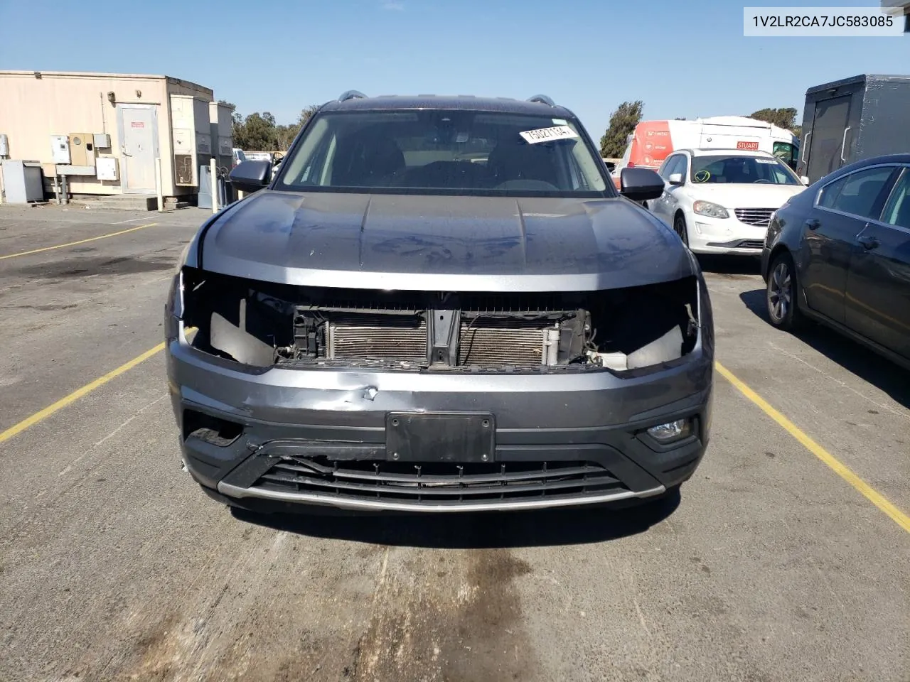 2018 Volkswagen Atlas Se VIN: 1V2LR2CA7JC583085 Lot: 75027134