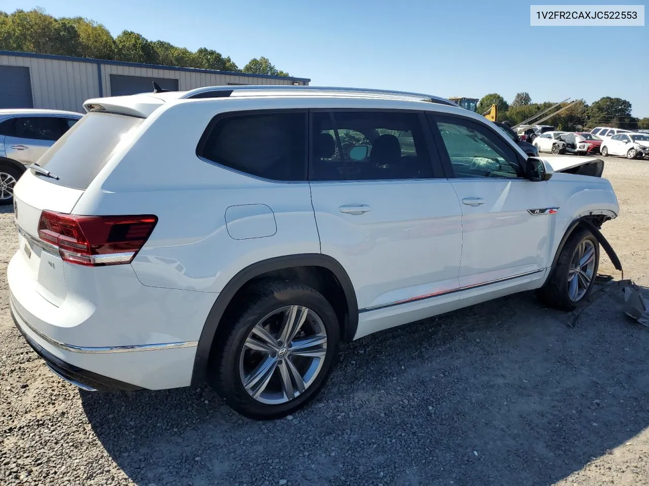 2018 Volkswagen Atlas Se VIN: 1V2FR2CAXJC522553 Lot: 75164984