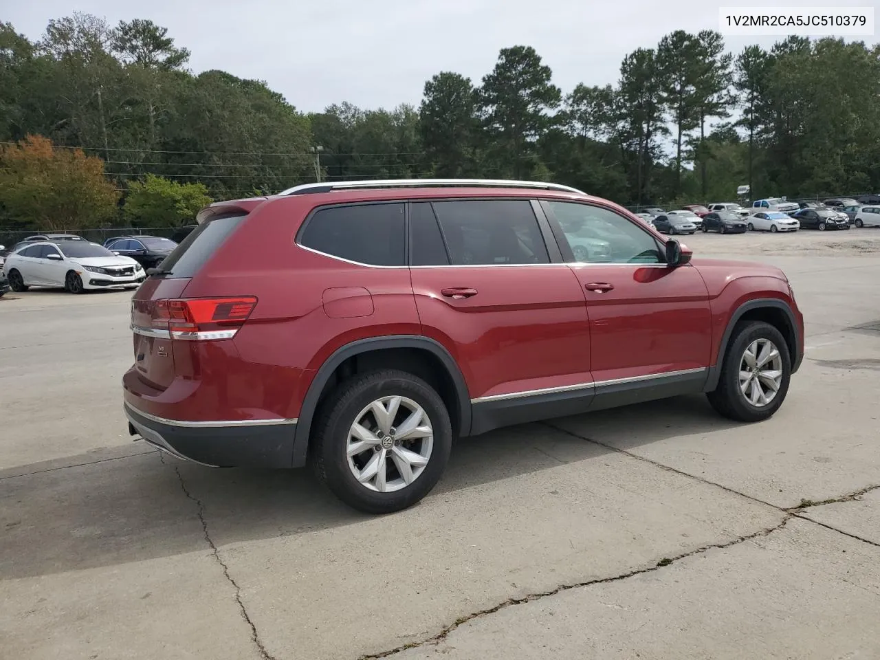 2018 Volkswagen Atlas Sel VIN: 1V2MR2CA5JC510379 Lot: 75189144