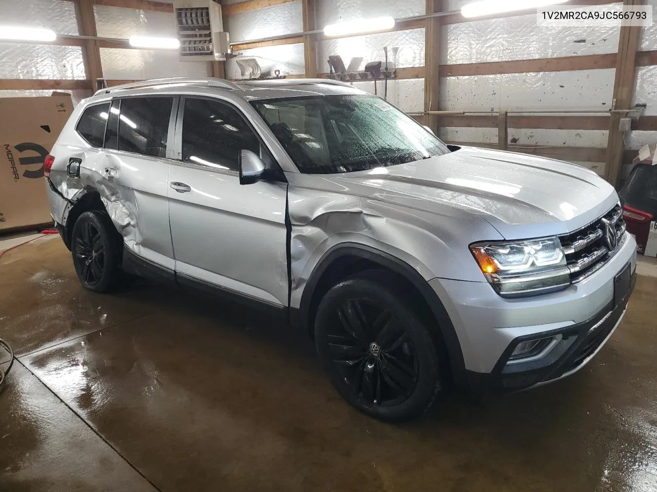 2018 Volkswagen Atlas Sel VIN: 1V2MR2CA9JC566793 Lot: 75531094