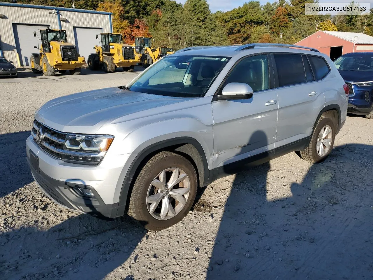 2018 Volkswagen Atlas Se VIN: 1V2LR2CA3JC517133 Lot: 75624054