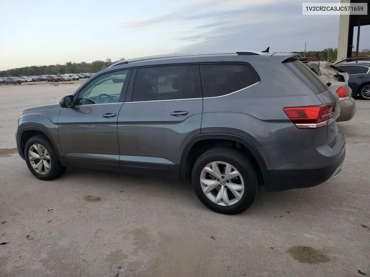 2018 Volkswagen Atlas Se VIN: 1V2CR2CA3JC571659 Lot: 75816024