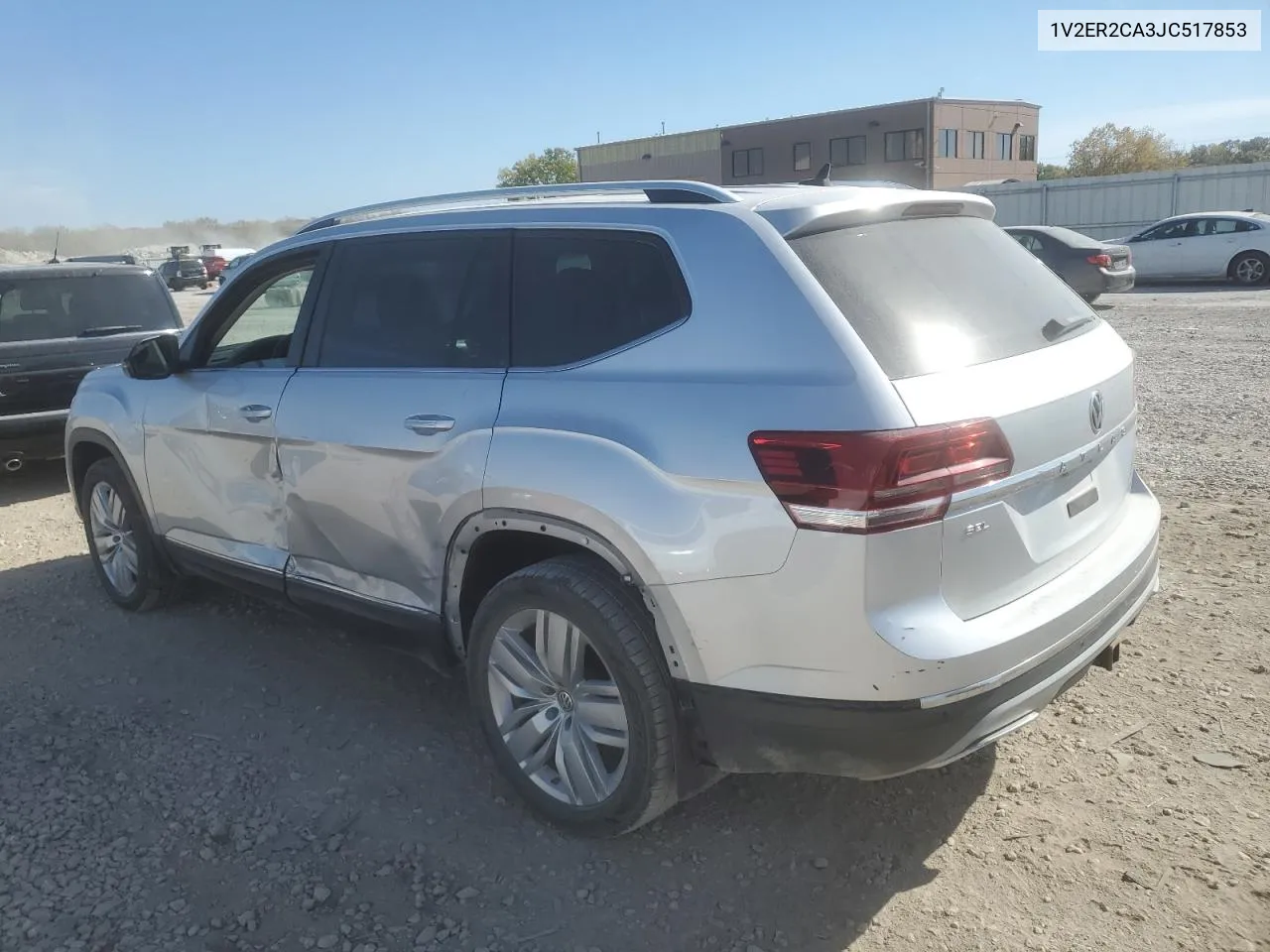 2018 Volkswagen Atlas Sel VIN: 1V2ER2CA3JC517853 Lot: 76125924