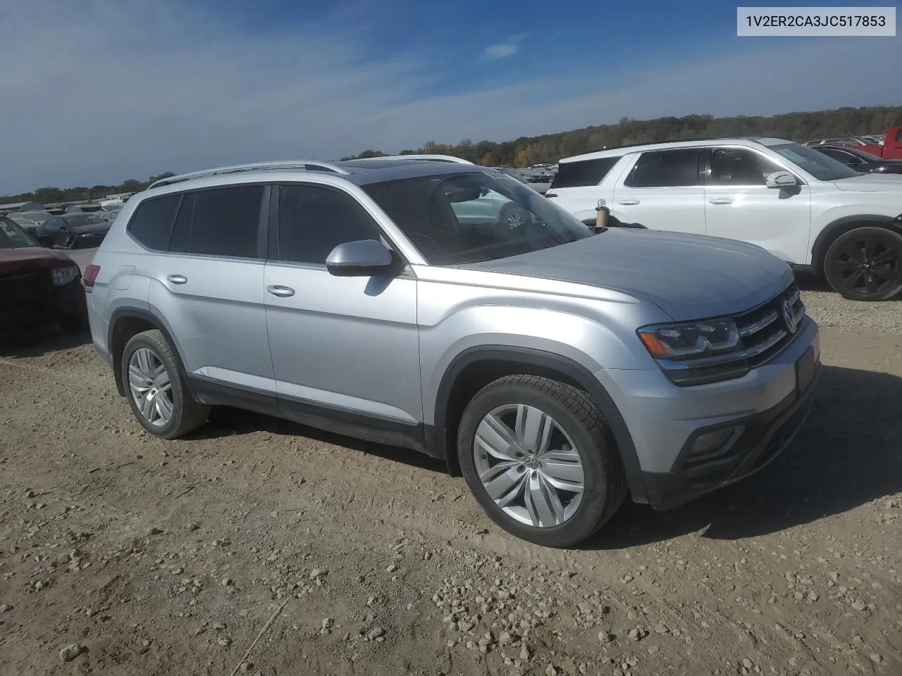 2018 Volkswagen Atlas Sel VIN: 1V2ER2CA3JC517853 Lot: 76125924