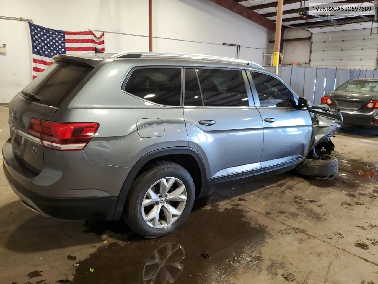 2018 Volkswagen Atlas Se VIN: 1V2KR2CA5JC597689 Lot: 76197374