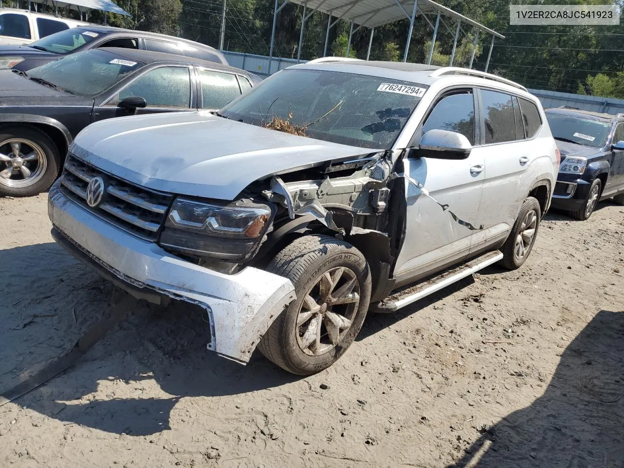 2018 Volkswagen Atlas Sel VIN: 1V2ER2CA8JC541923 Lot: 76247294