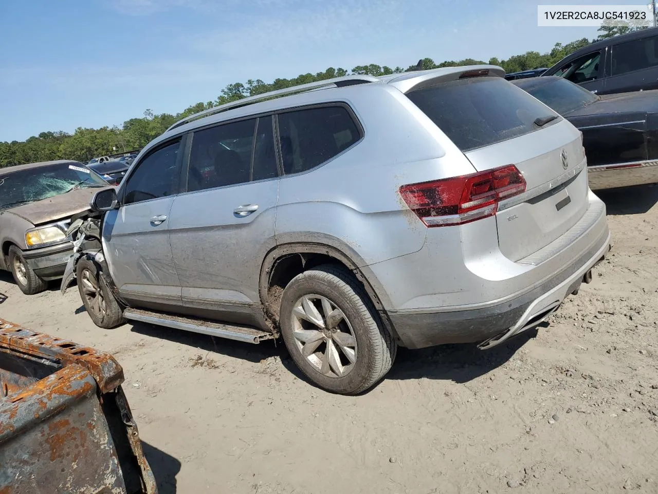 2018 Volkswagen Atlas Sel VIN: 1V2ER2CA8JC541923 Lot: 76247294