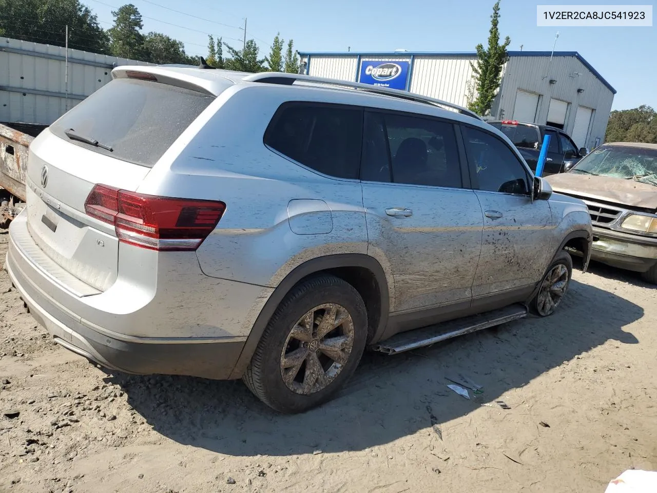 2018 Volkswagen Atlas Sel VIN: 1V2ER2CA8JC541923 Lot: 76247294