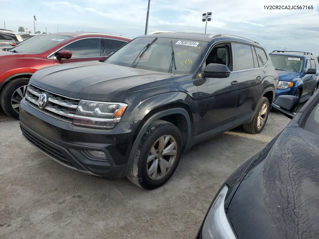 1V2CR2CA2JC567165 2018 Volkswagen Atlas Se