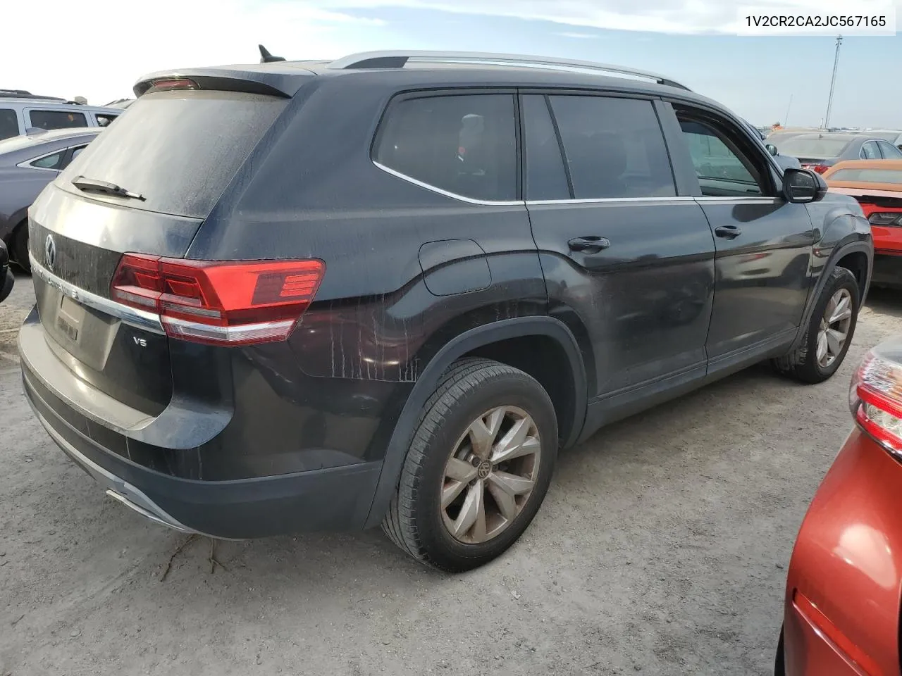 1V2CR2CA2JC567165 2018 Volkswagen Atlas Se