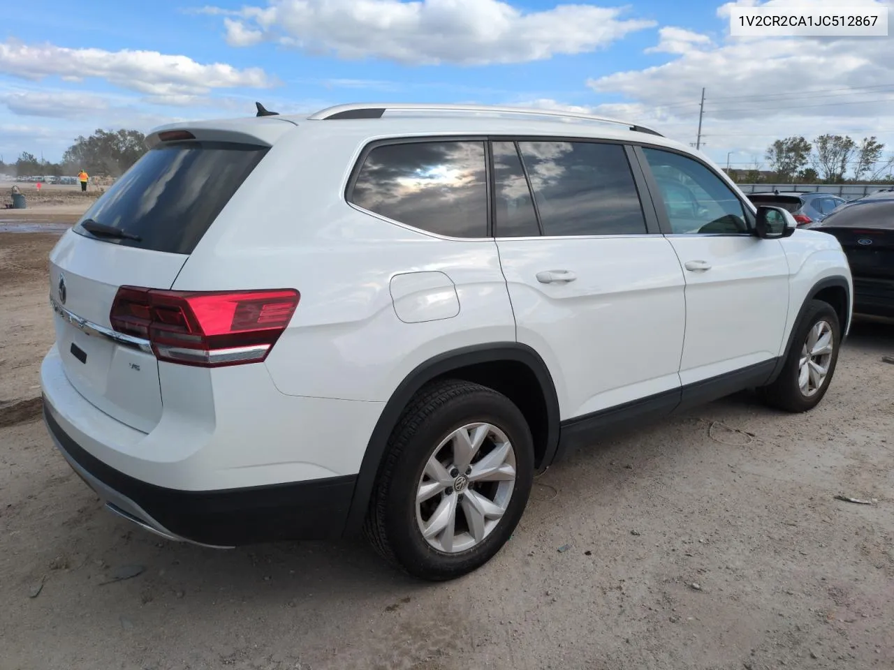 2018 Volkswagen Atlas Se VIN: 1V2CR2CA1JC512867 Lot: 76478884