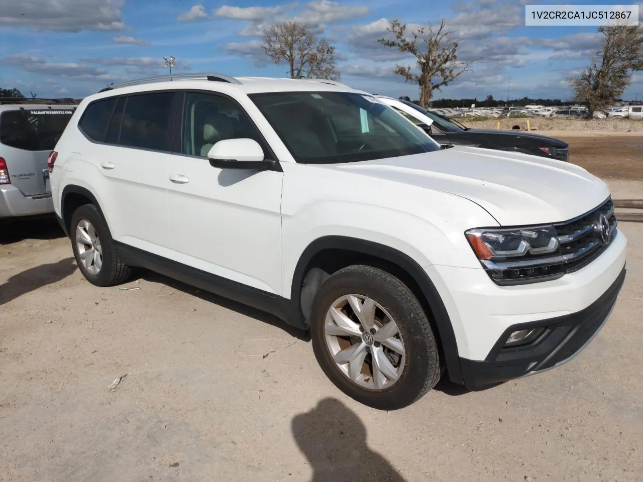 2018 Volkswagen Atlas Se VIN: 1V2CR2CA1JC512867 Lot: 76478884