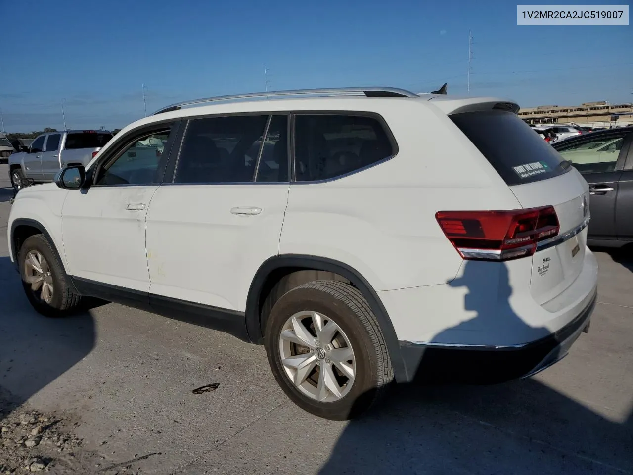 2018 Volkswagen Atlas Sel VIN: 1V2MR2CA2JC519007 Lot: 77017414