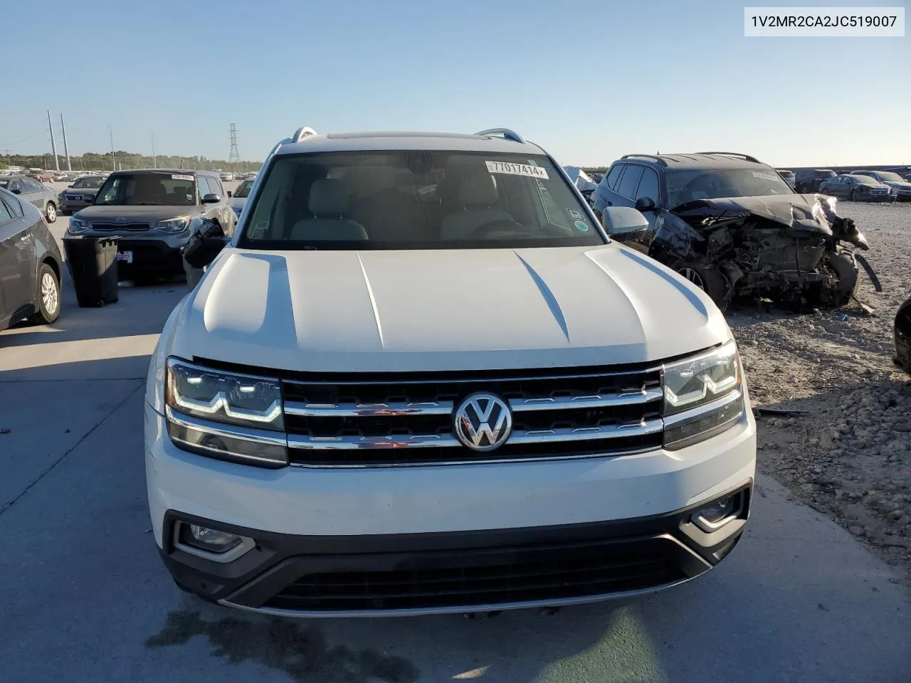 2018 Volkswagen Atlas Sel VIN: 1V2MR2CA2JC519007 Lot: 77017414