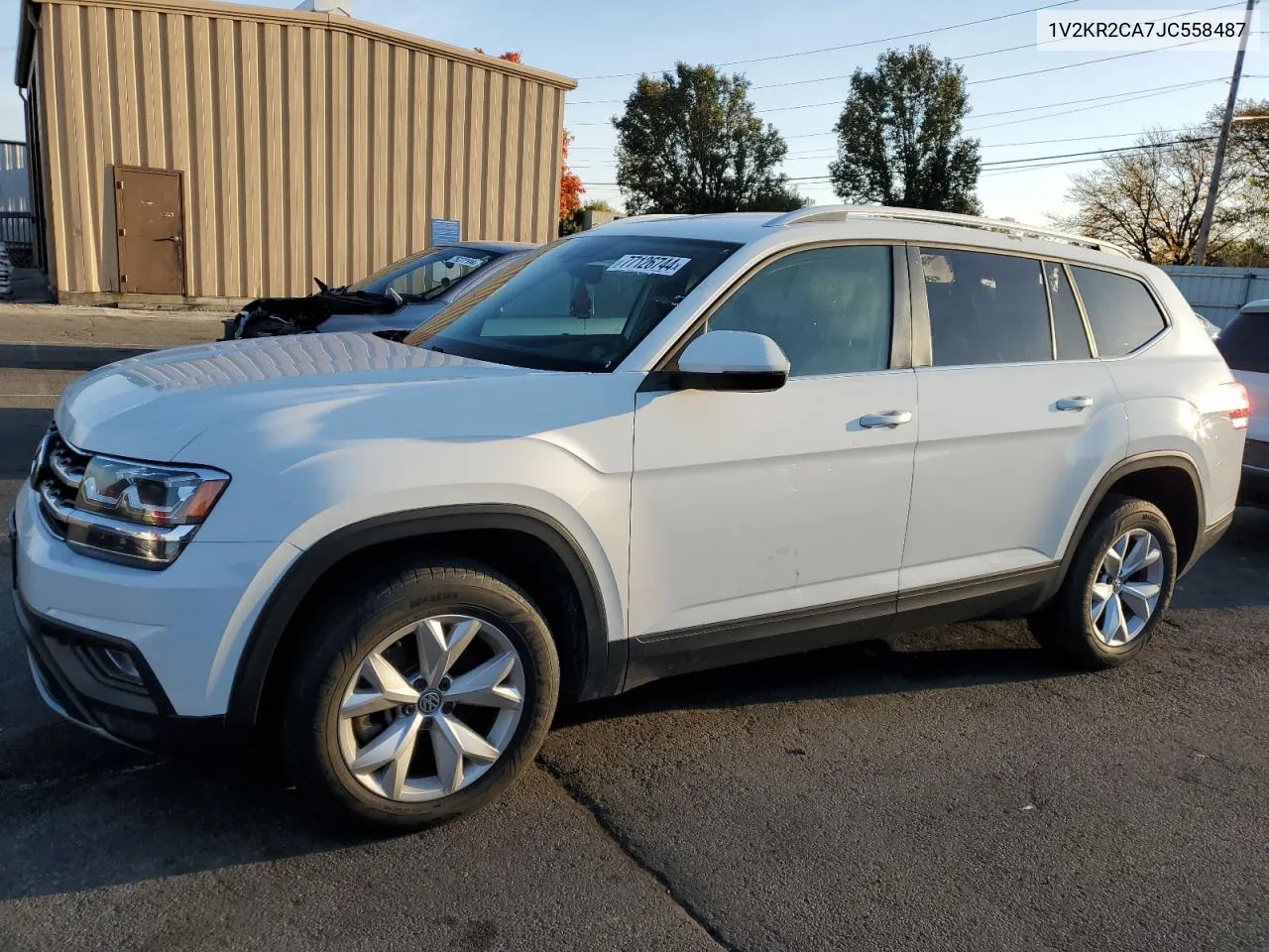 2018 Volkswagen Atlas Se VIN: 1V2KR2CA7JC558487 Lot: 77126744