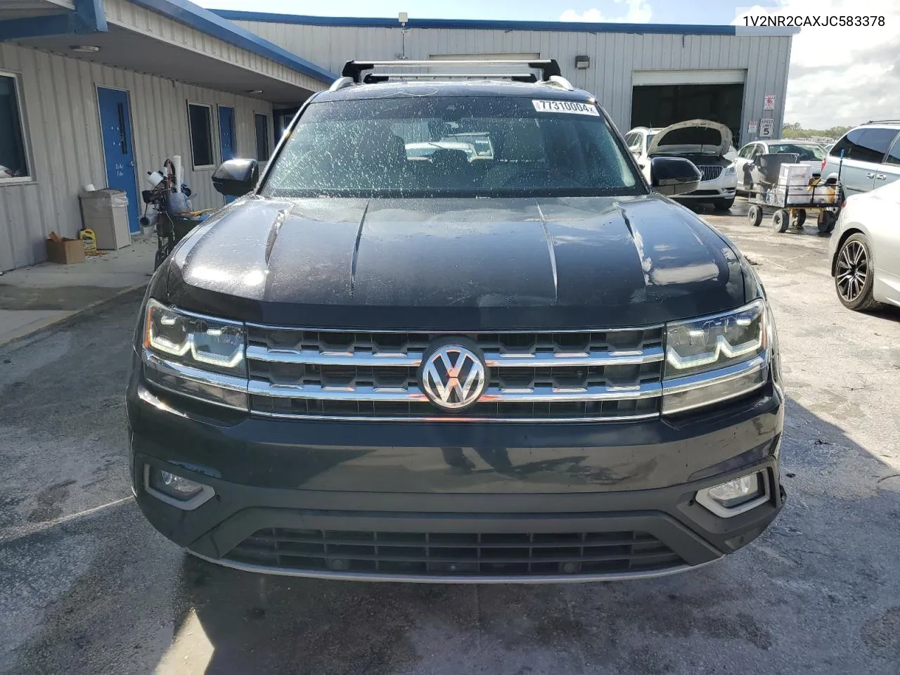 2018 Volkswagen Atlas Sel Premium VIN: 1V2NR2CAXJC583378 Lot: 77310004