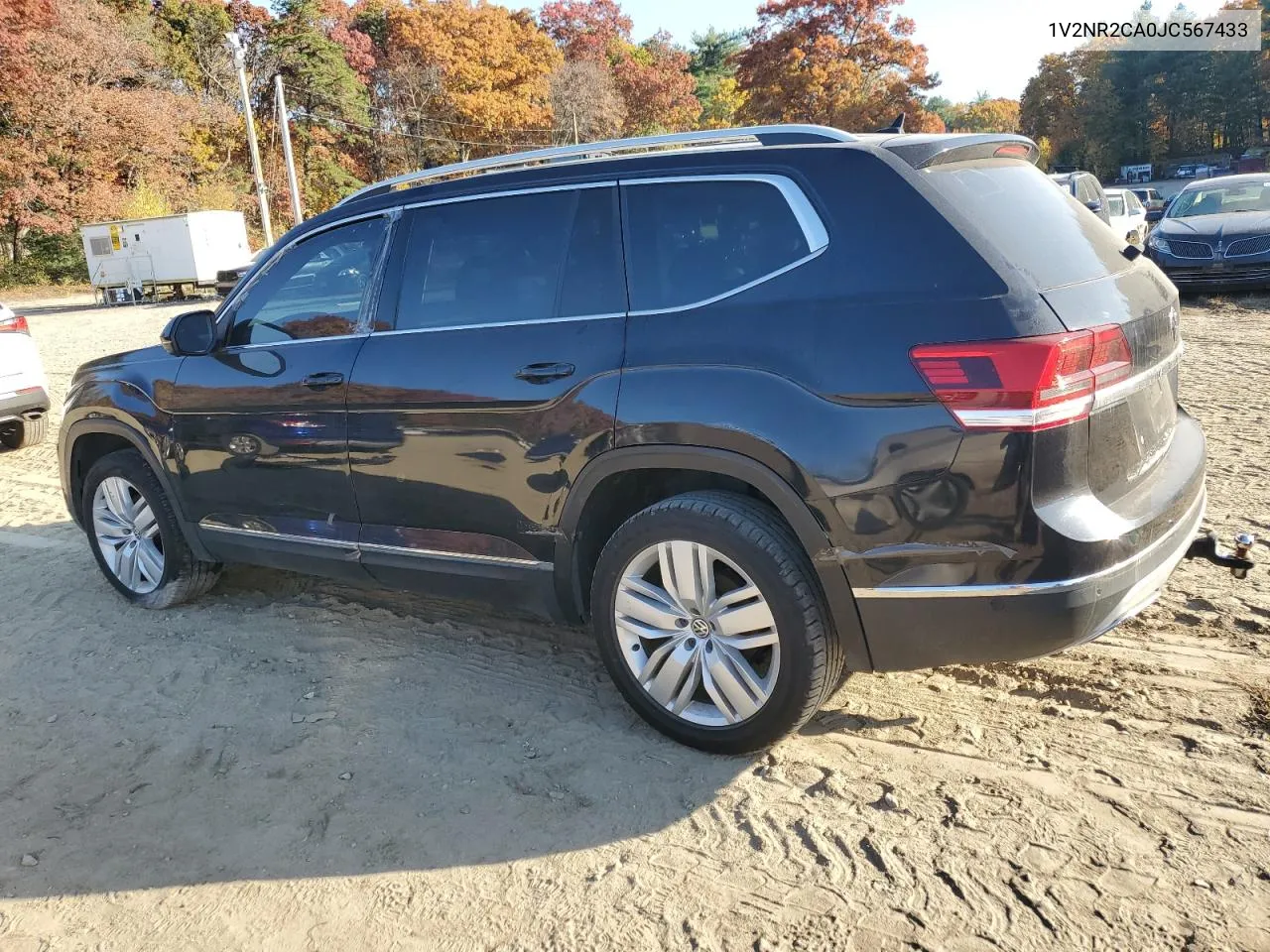 2018 Volkswagen Atlas Sel Premium VIN: 1V2NR2CA0JC567433 Lot: 77337894