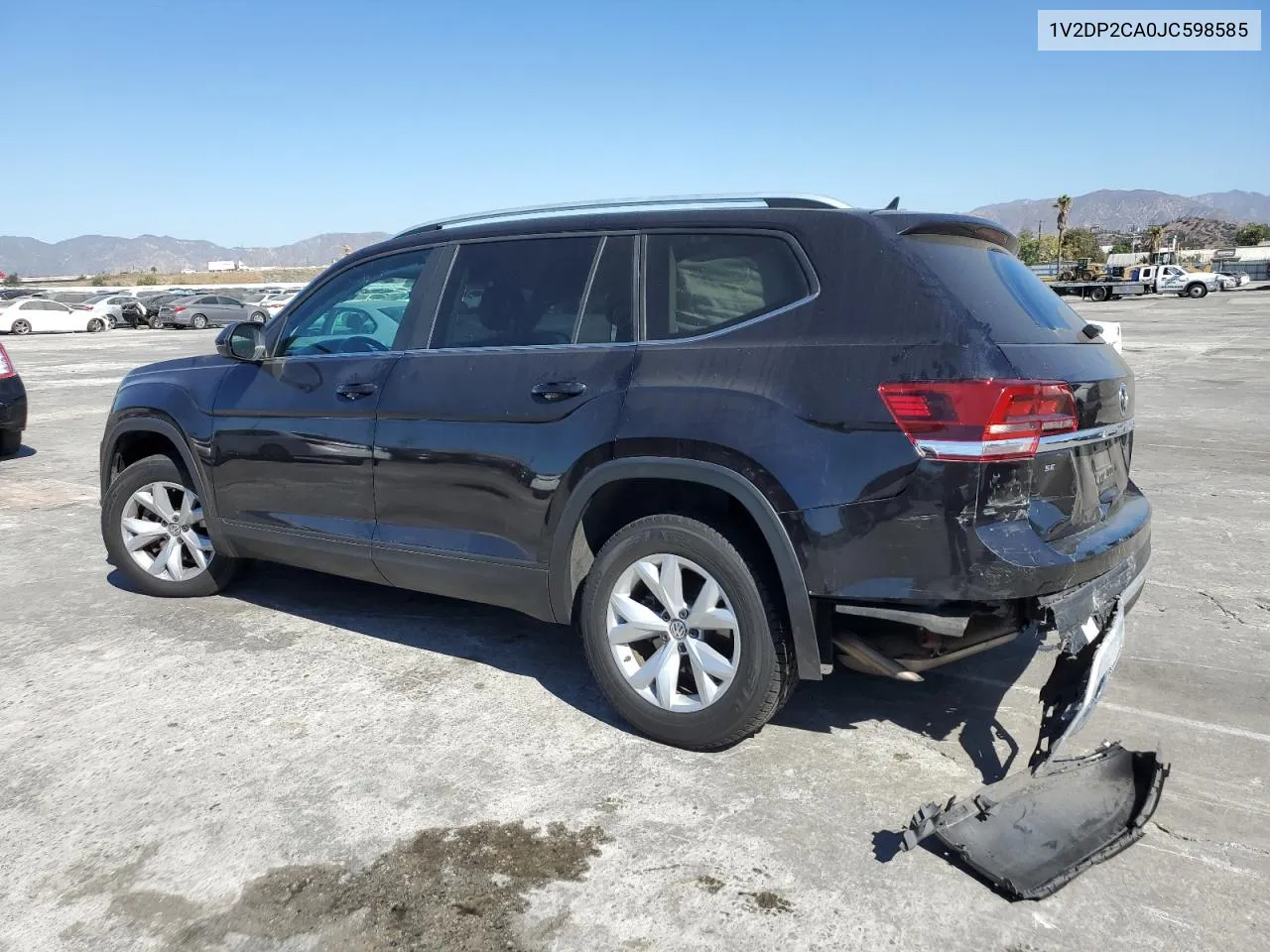 2018 Volkswagen Atlas Se VIN: 1V2DP2CA0JC598585 Lot: 77405864