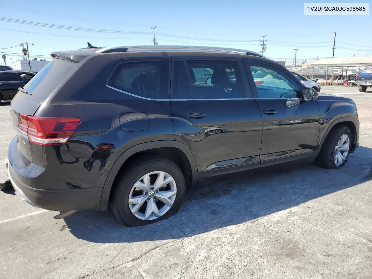 2018 Volkswagen Atlas Se VIN: 1V2DP2CA0JC598585 Lot: 77405864