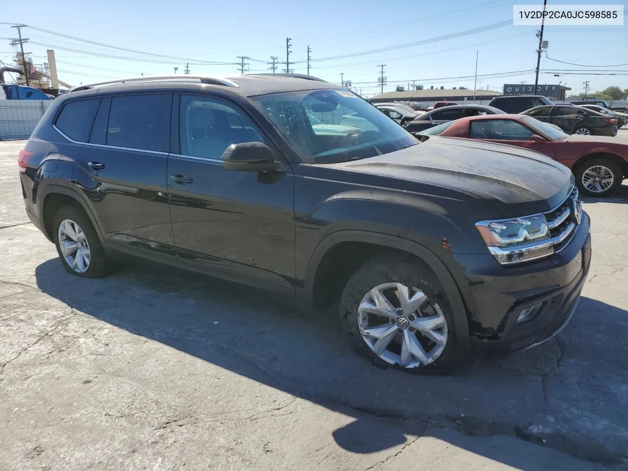 2018 Volkswagen Atlas Se VIN: 1V2DP2CA0JC598585 Lot: 77405864