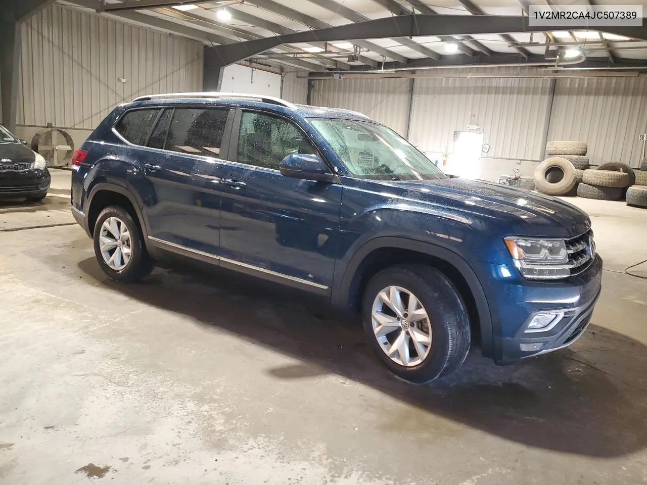 2018 Volkswagen Atlas Sel VIN: 1V2MR2CA4JC507389 Lot: 77487034