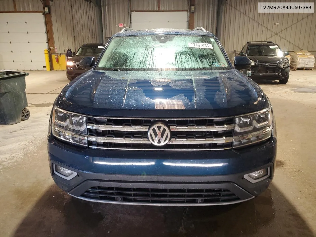 2018 Volkswagen Atlas Sel VIN: 1V2MR2CA4JC507389 Lot: 77487034