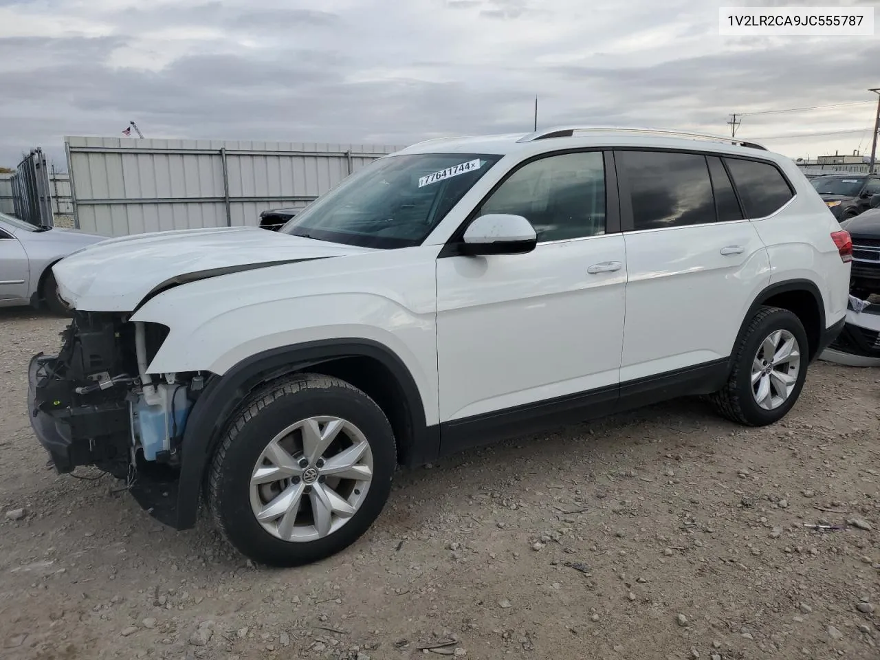 2018 Volkswagen Atlas Se VIN: 1V2LR2CA9JC555787 Lot: 77641744