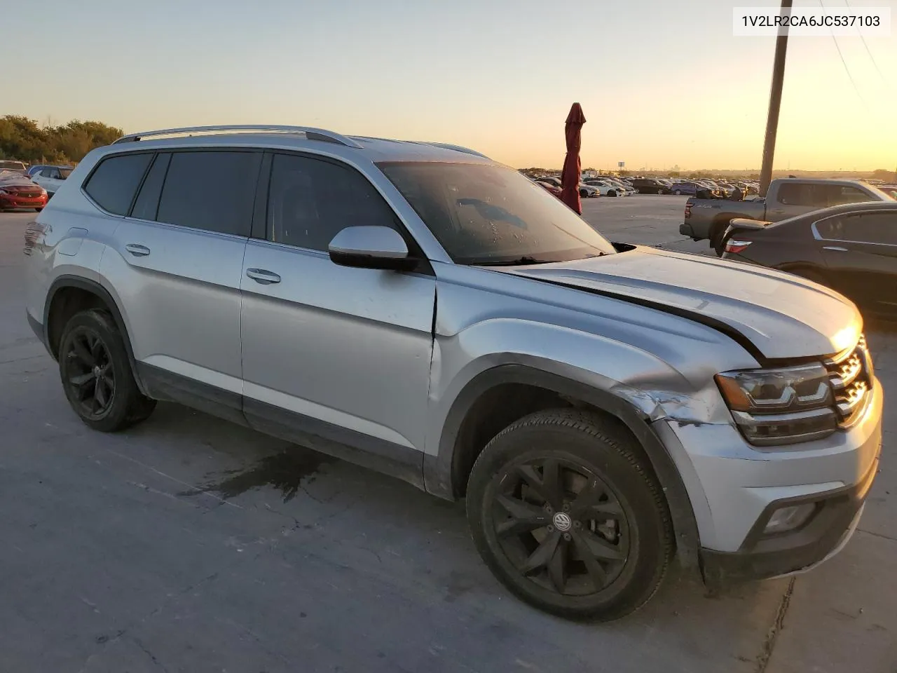 2018 Volkswagen Atlas Se VIN: 1V2LR2CA6JC537103 Lot: 77655964