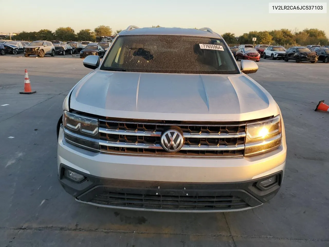 2018 Volkswagen Atlas Se VIN: 1V2LR2CA6JC537103 Lot: 77655964