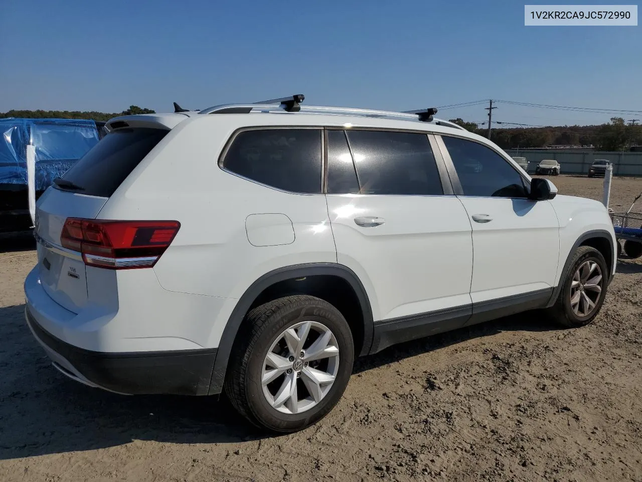 2018 Volkswagen Atlas Se VIN: 1V2KR2CA9JC572990 Lot: 77673494