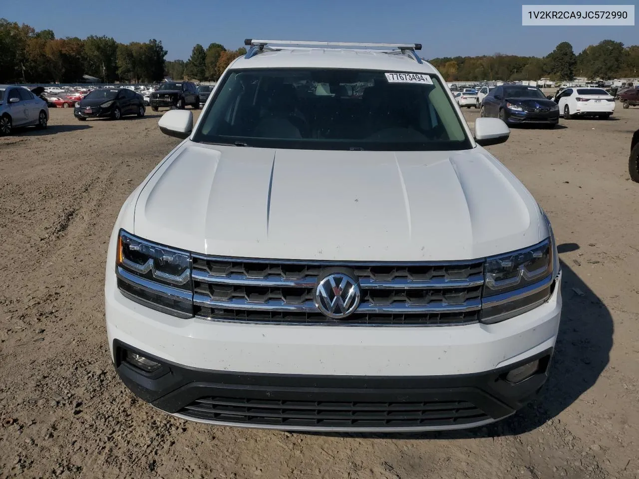 2018 Volkswagen Atlas Se VIN: 1V2KR2CA9JC572990 Lot: 77673494