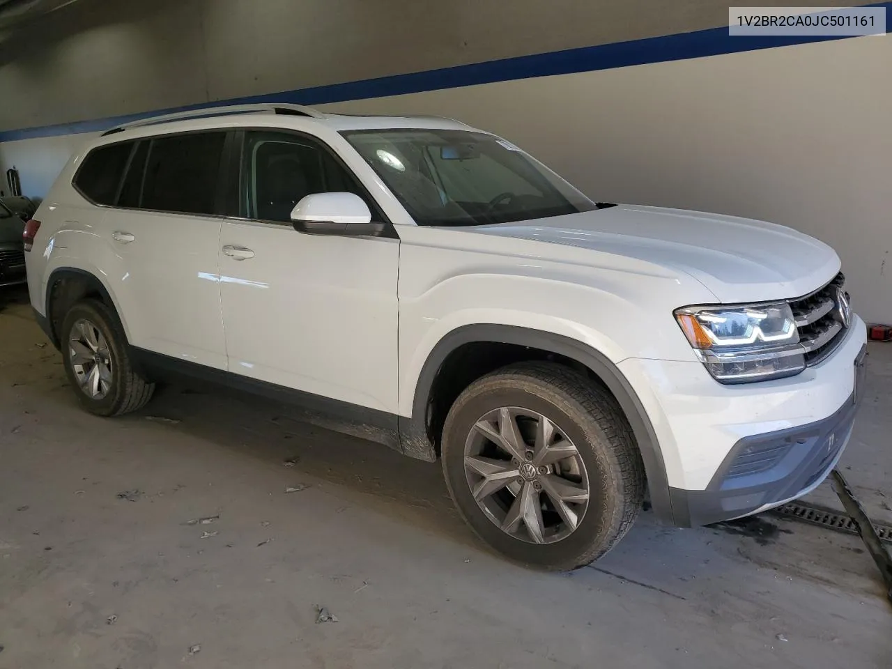 2018 Volkswagen Atlas VIN: 1V2BR2CA0JC501161 Lot: 77683294