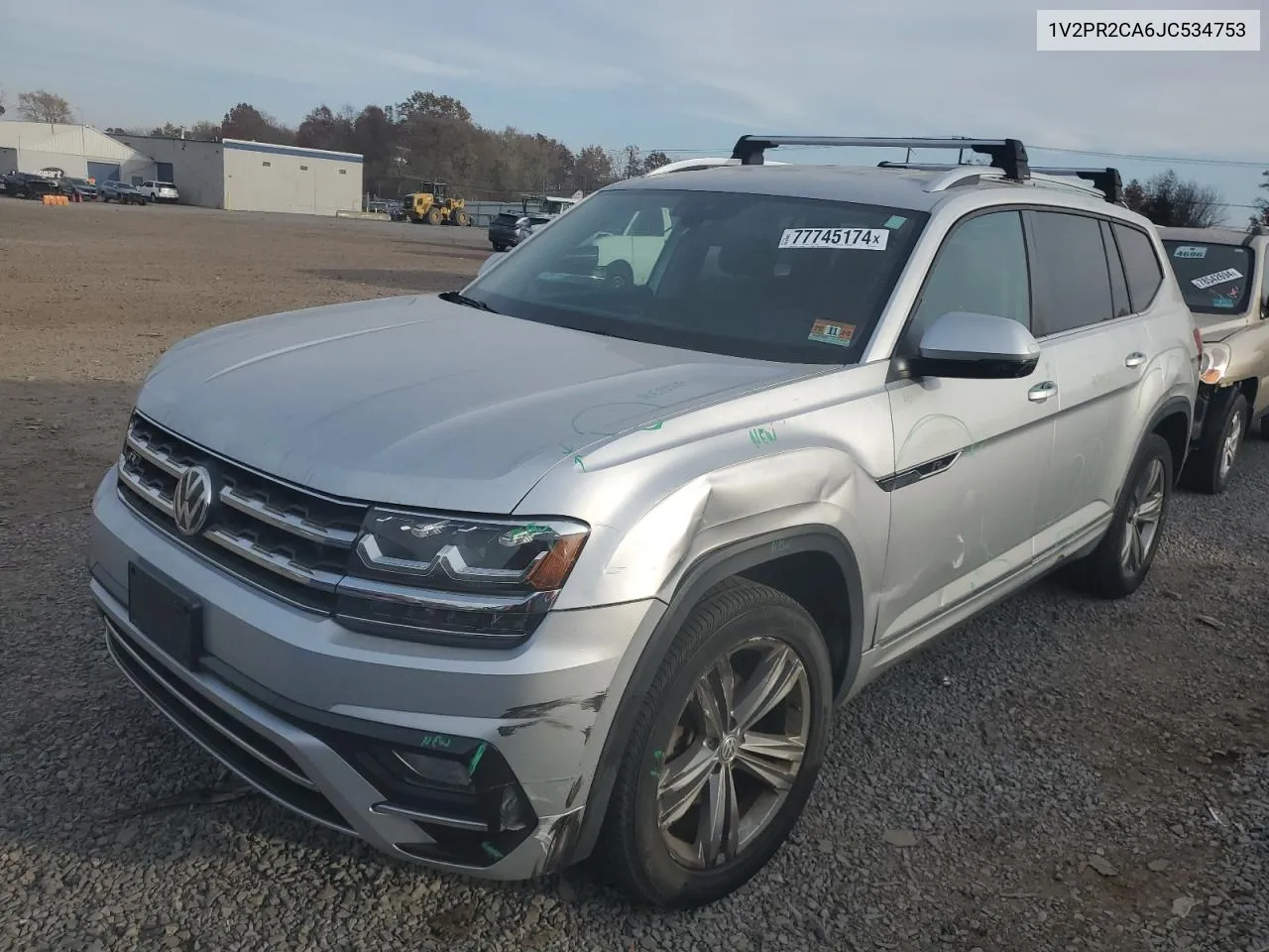 2018 Volkswagen Atlas Se VIN: 1V2PR2CA6JC534753 Lot: 77745174