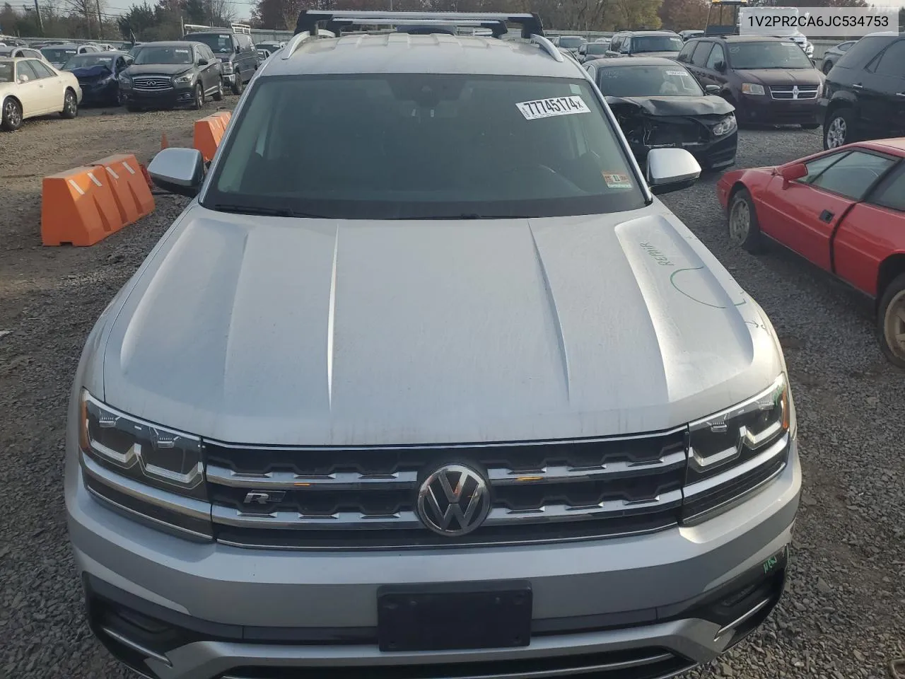 2018 Volkswagen Atlas Se VIN: 1V2PR2CA6JC534753 Lot: 77745174