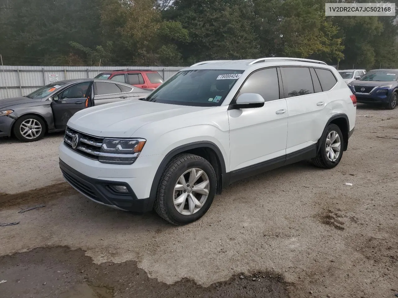 2018 Volkswagen Atlas Se VIN: 1V2DR2CA7JC502168 Lot: 78080424