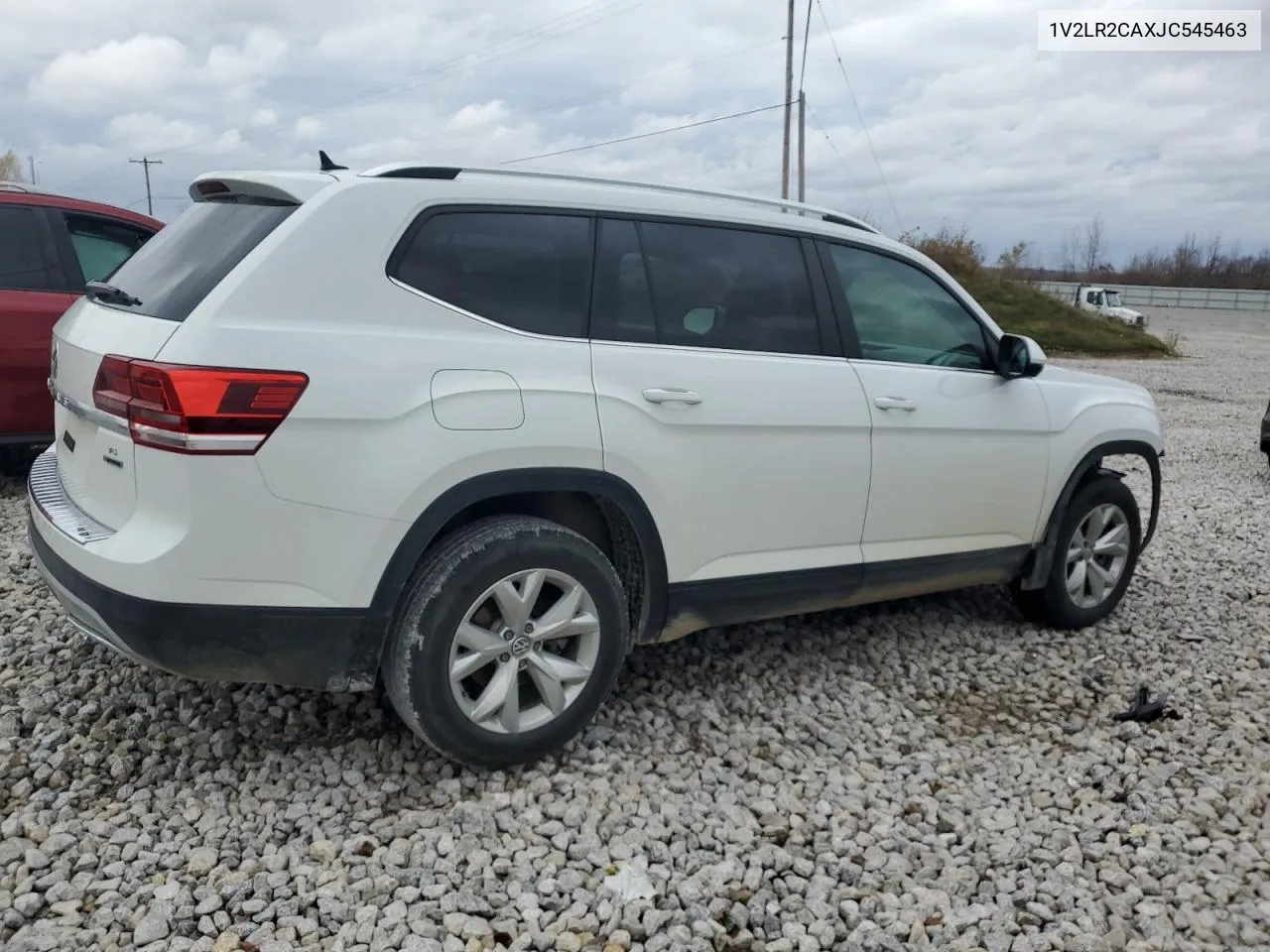 2018 Volkswagen Atlas Se VIN: 1V2LR2CAXJC545463 Lot: 78168784